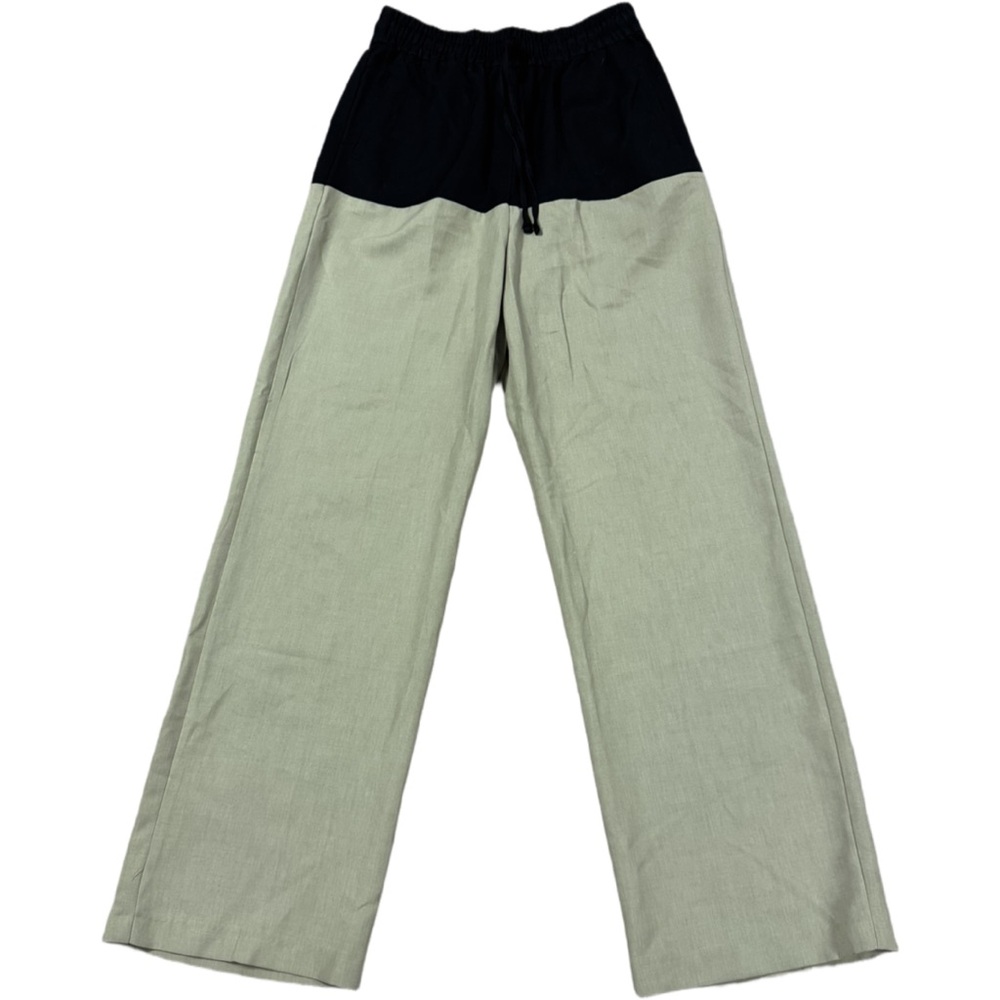 Topshop Black Elastic Waist Pants